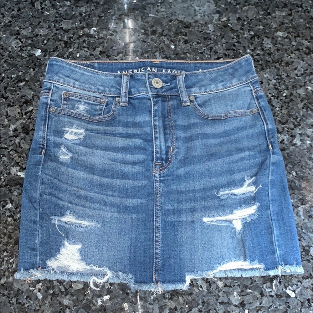 AE Super Stretch Hi-Rise Mini Skirt